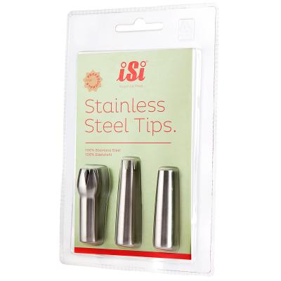 Set 3 recambios decoradores sif�n Isi inox