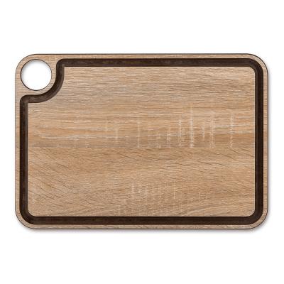 Tabla cortar Arcos fibra madera natural con canal