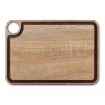 Tabla cortar Arcos fibra madera natural con canal