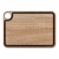 Tabla cortar Arcos fibra madera natural con canal