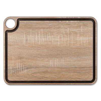 Tabla cortar Arcos fibra madera natural con canal