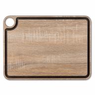 Tabla cortar Arcos fibra madera natural con canal