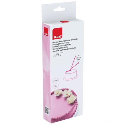 Set 10 mànegues pastisseres plàstic