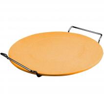 Piedra pizza y horno con soporte 33 cm 