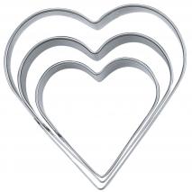 Set 3 talladors galetes Cors