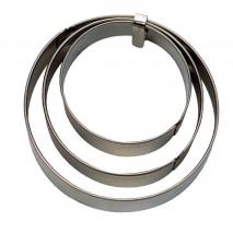 Set 3 talladors galetes rod mini