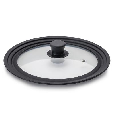 Tapa cristal borde silicona adaptable