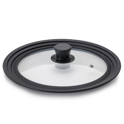 Tapa cristal borde silicona adaptable