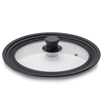 Tapa cristal borde silicona adaptable