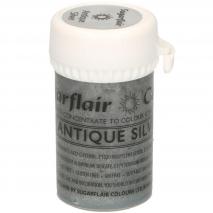 Colorante en pasta concentrado 25 g plata antique