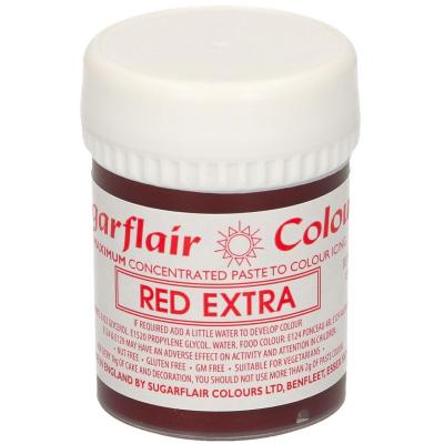 Colorante en pasta concentrado 42 g extra rojo