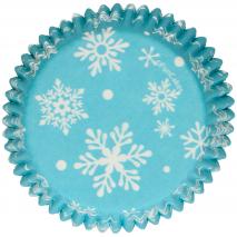 Paper cupcakes Frozen x48