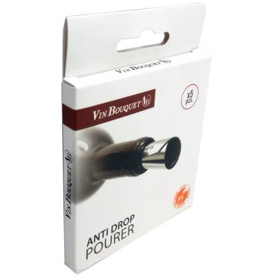 Escanciador vino hojas antigoteo x5