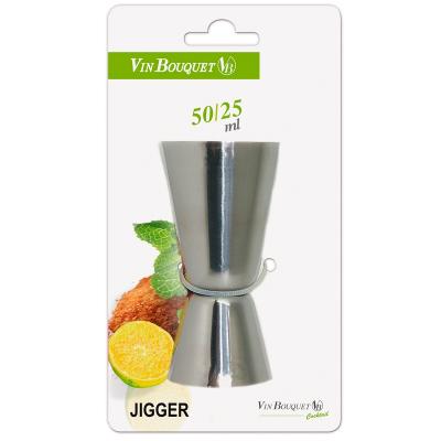 Medidor coctelera eco jigger doble 50/25 ml