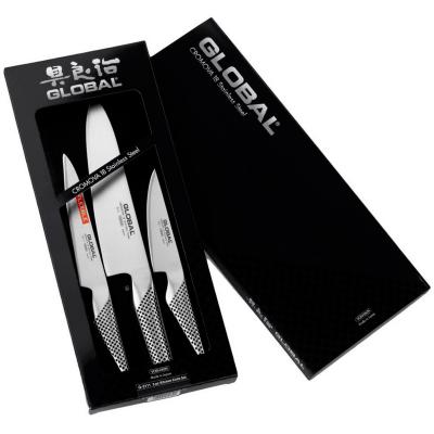 Juego 3 cuchillos Global G-2, GSF-15 y GSF-24