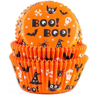 Papel cupcakes x48 Scary Halloween