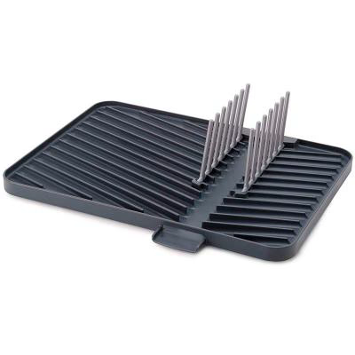 Base escurreplatos y vasos Flip Up gris