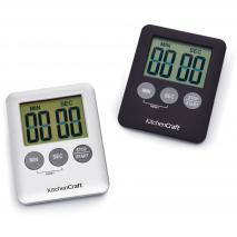 Temporitzador 99 minuts magn�tic negre/plata