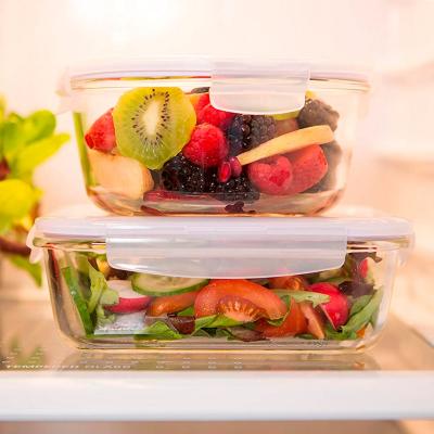 Tupper cristal borosilicato Lock&Lock cuadrado