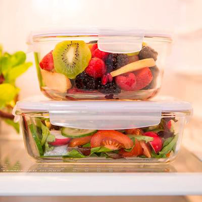 Tupper cristal borosilicato Lock&Lock cuadrado