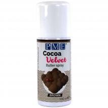 Spray alimentario efecto terciopelo 100 ml marrn
