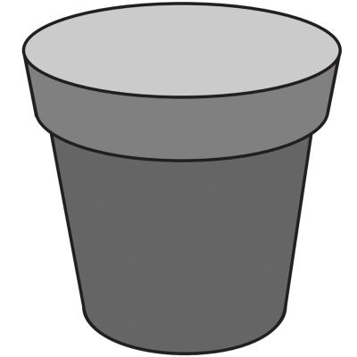 Molde Mona Pascua chocolate Macetero