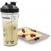 Vaso batidor para pancakes con medidas