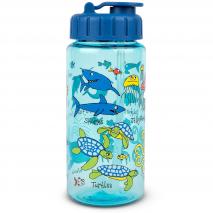 Botella agua con pajita Ocean