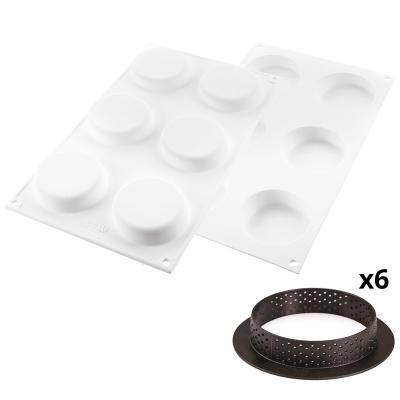 Motllo silicona Kit Tarta Ring Klassik 7 cm