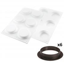 Motllo silicona Kit Tarta Ring Klassik 7 cm