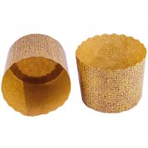 Set de 5 papers per mini Panettone 6 cm