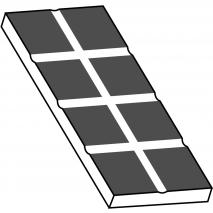 Molde tableta chocolate