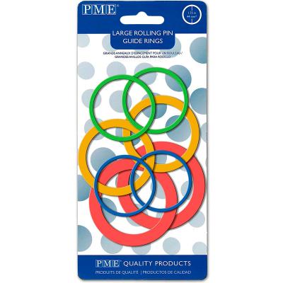 Juego 4 anillos gu�a para rodillos PME grande