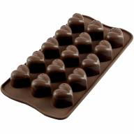 Molde bombones silicona Monamour x15 cav.