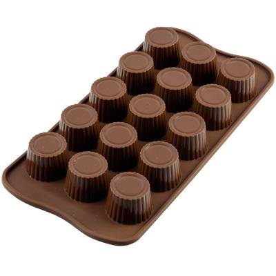 Molde bombones silicona Praline x15 cav.