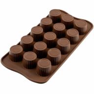 Molde bombones silicona Praline x15 cav.