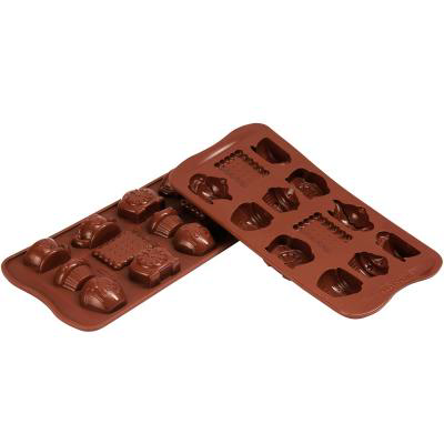 Molde bombones silicona Teatime x15 cav.