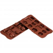 Molde bombones silicona Teatime x15 cav.