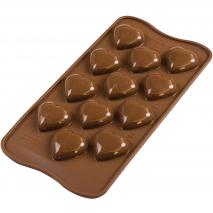 Molde bombones silicona 3D Corazn