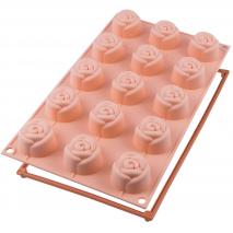 Molde rosas mini 15 cav. x23 ml