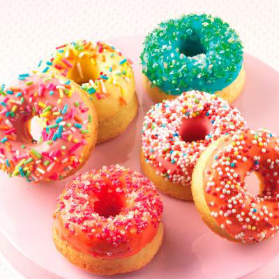Molde silicona Mini Donut 15 cav