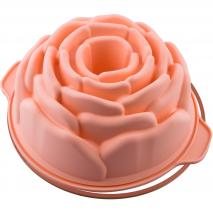 Molde rosa silicona 22 cm