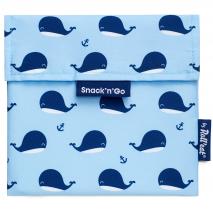 Bolsa Porta snacks Snack'n Go Animals Ballenas