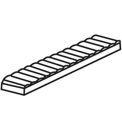 Molde turr�n Cilindros