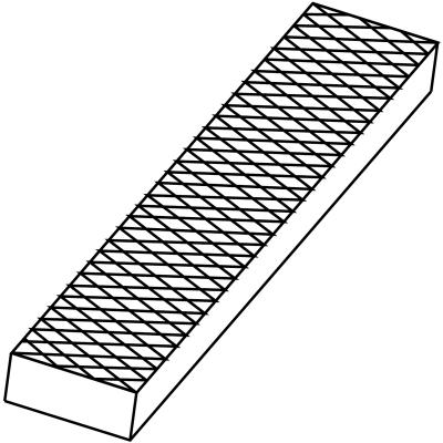 Molde turr�n gourmet doble rombos