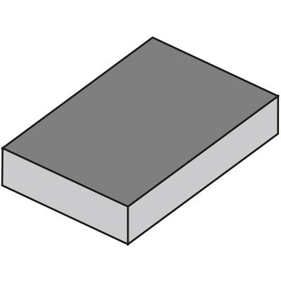 Molde turr�n cl�sico x 2 mitades