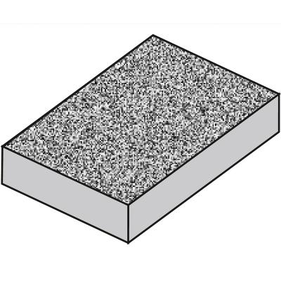 Molde turr�n cl�sico granulado x 2 mitades