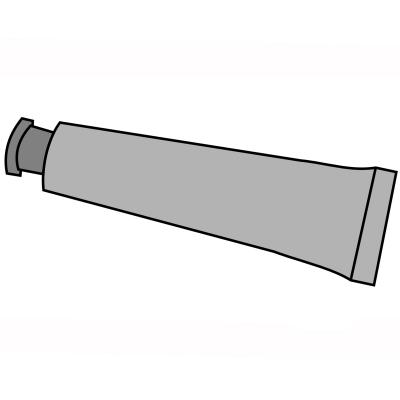 Molde Mona Pascua chocolate Tubos pintura