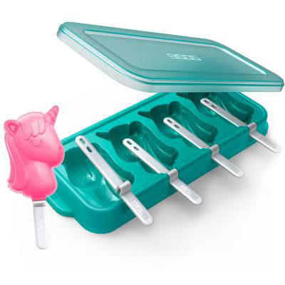 Molde 4 helados Unicornio Zoku