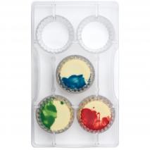 Molde policarbonato para bombones C�psula x5